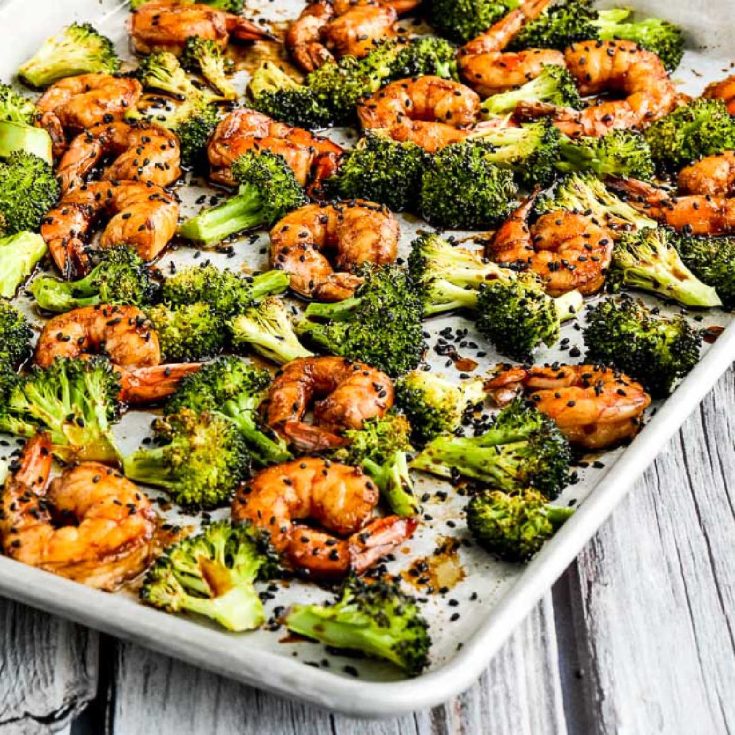 Image for Shrimp and Broccoli Sheet Pan Meal