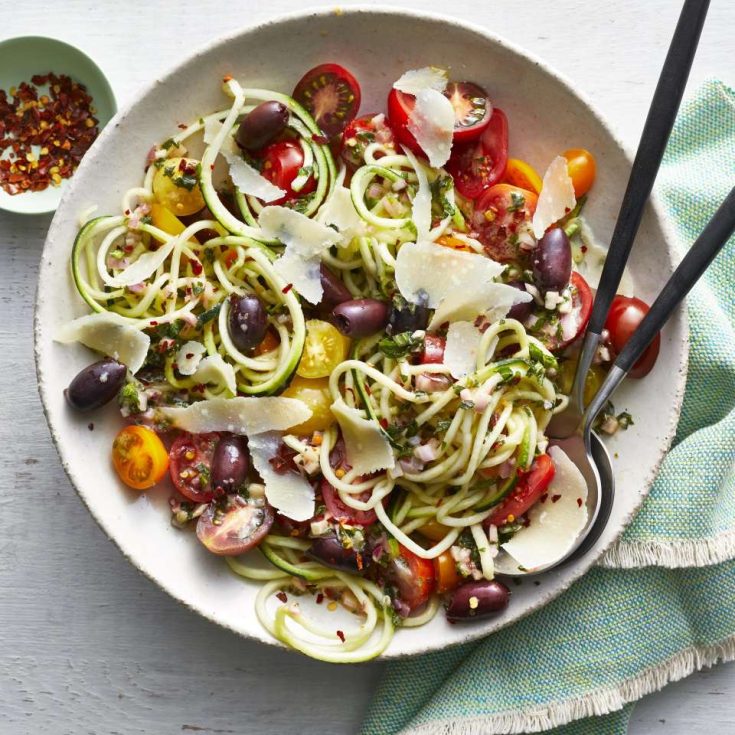 Image for Zucchini Noodle "Pasta" Salad