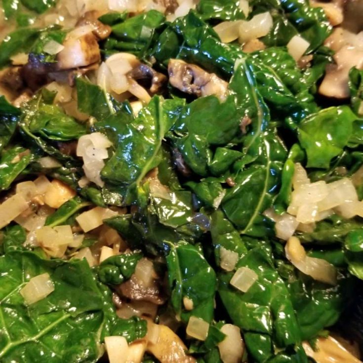 Image for Kale and Mushroom Side