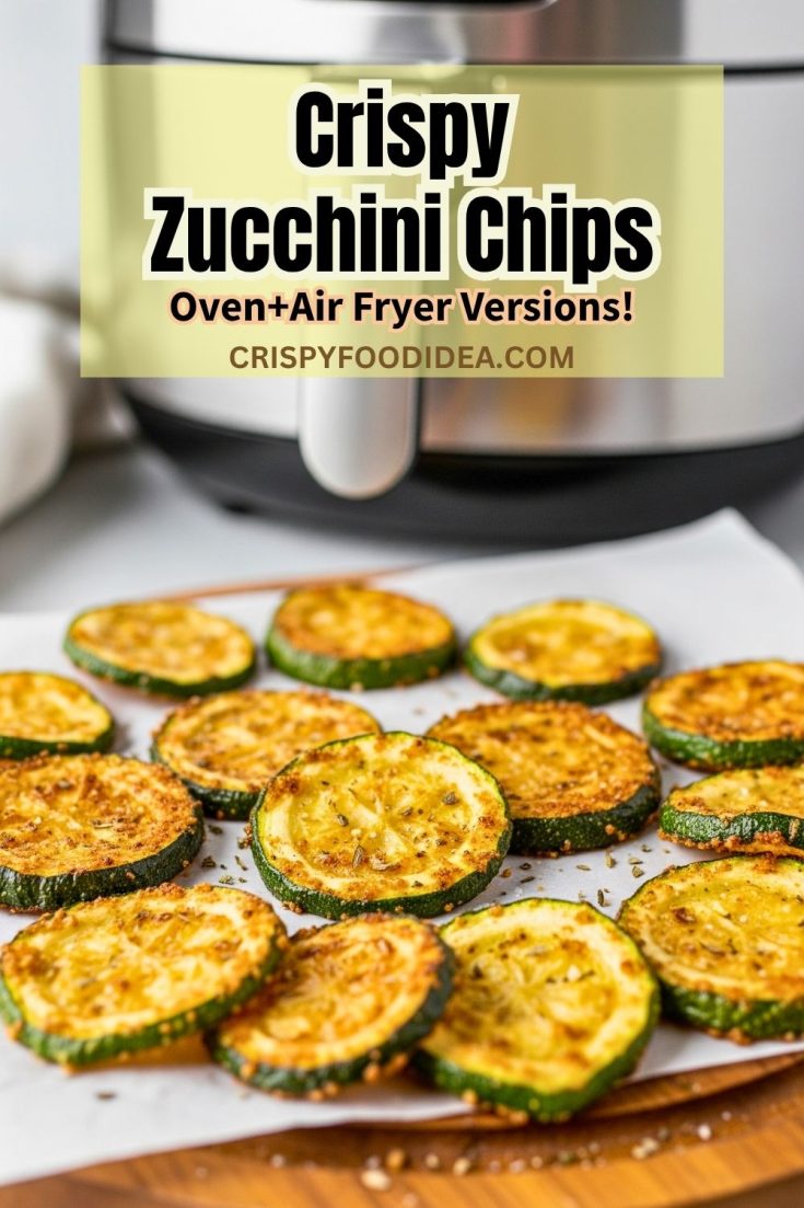 Air Fryer Zucchini Chips
