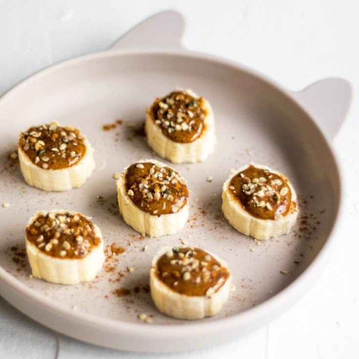 Image for Banana and Almond Butter Bites