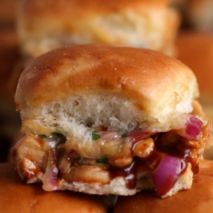Image for BBQ Chicken Sliders Recipe