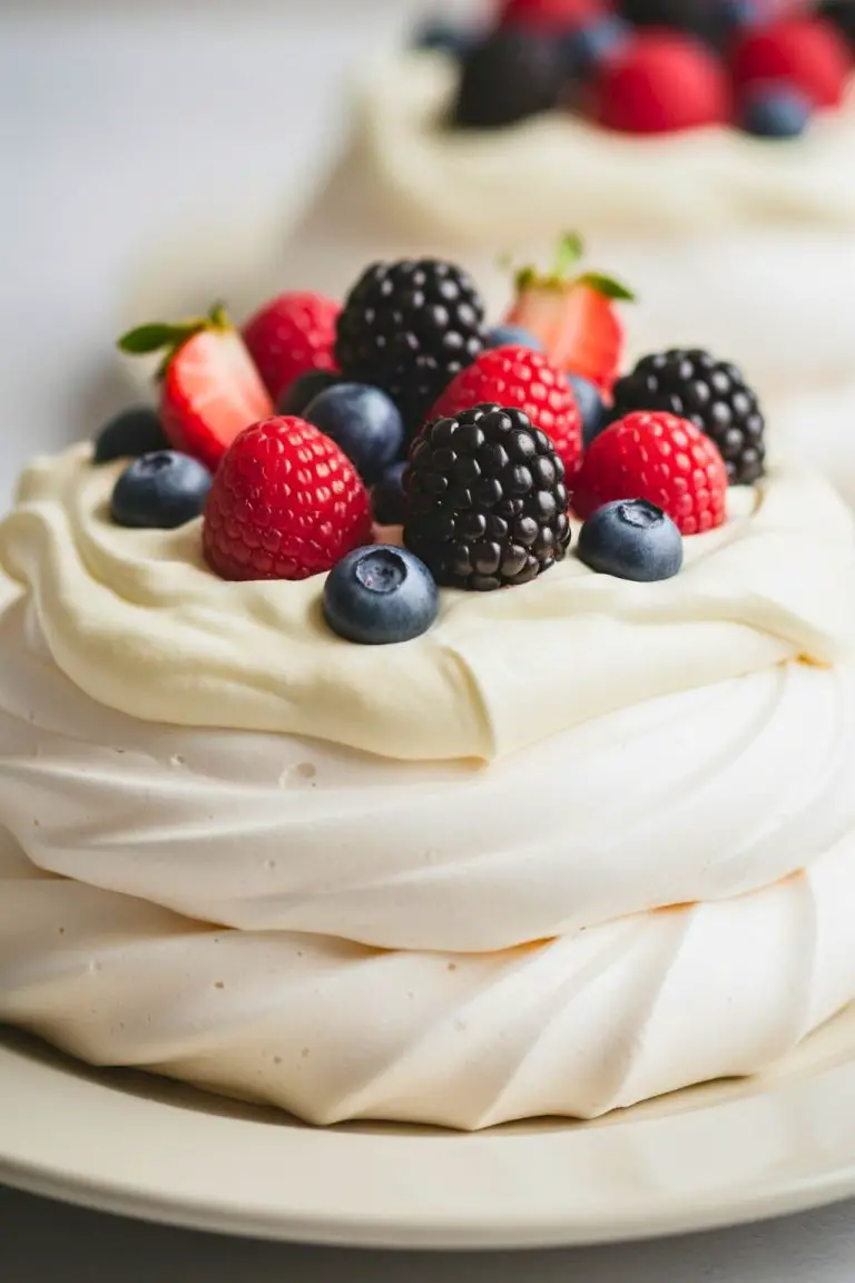 Classic Pavlova Recipe Dessert