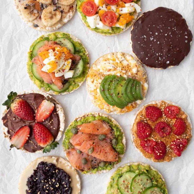 Image for Healthy Rice Cake Snack Ideas (Easy & Delicious)