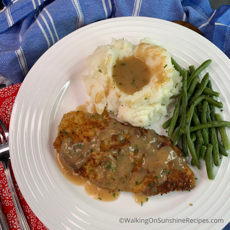Image for Chicken Cutlets with Gravy