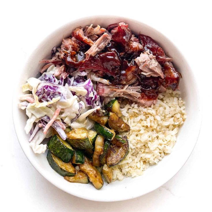 Image for Keto BBQ Pulled Pork Bowls