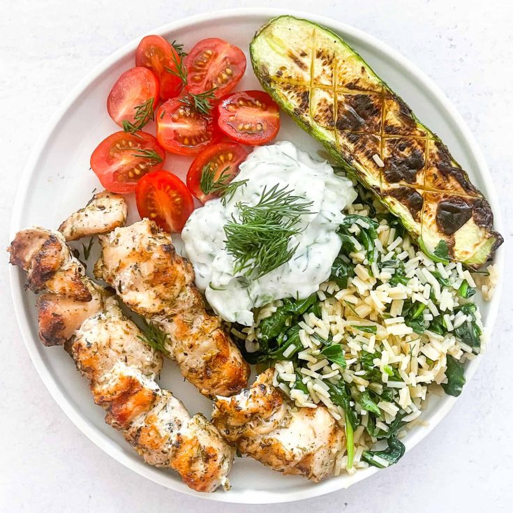Image for Keto Greek Chicken Kabobs