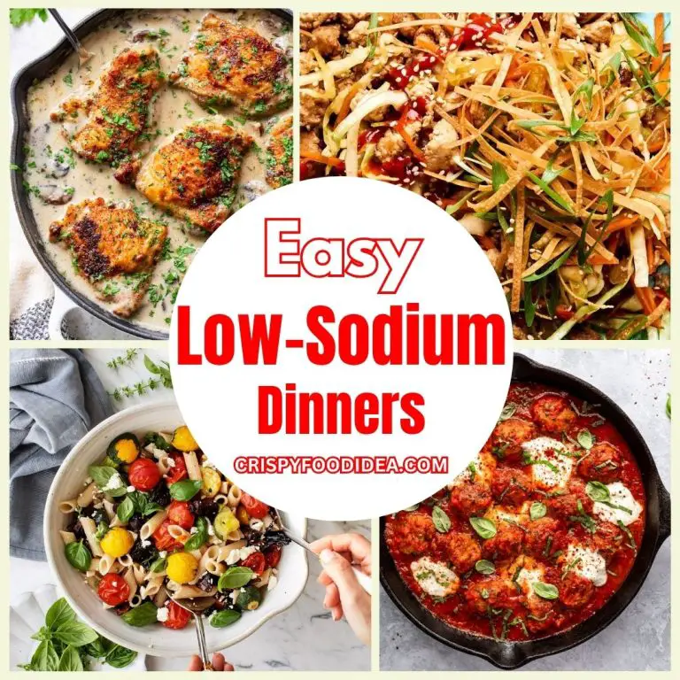 Low Sodium Dinners