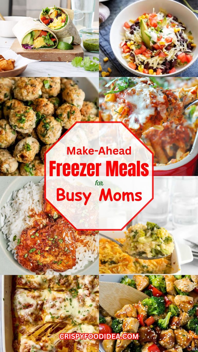 Make Ahead Freezer Meals for Busy Moms