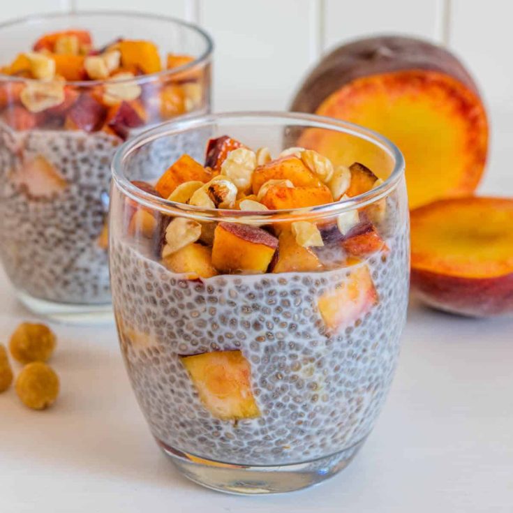 Image for Peach Chia Pudding