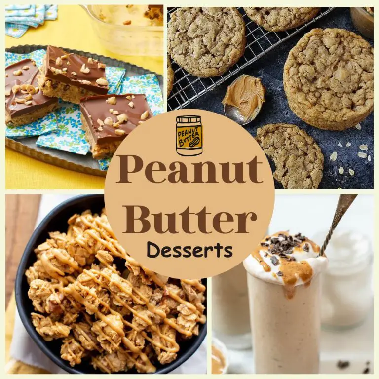Peanut Butter Dessert Recipes
