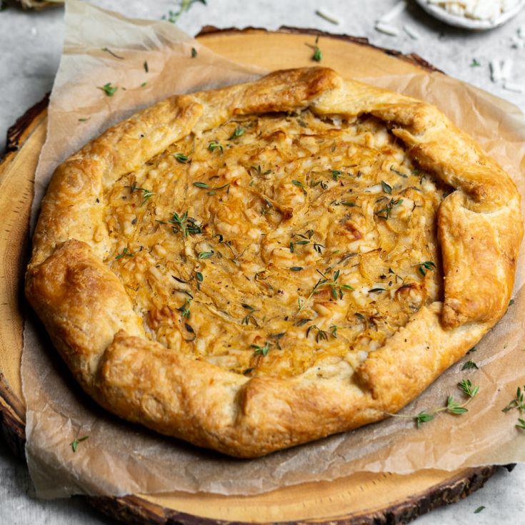 Image for Vegan Caramelized Onion Tart