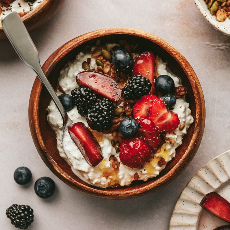 Image for Cottage Cheese with Fruit (Low Carb, Gluten Free)
