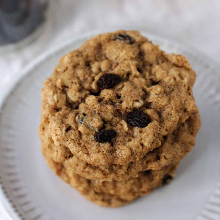 Image for Gluten Free Oatmeal Raisin Cookies (Vegan, Nut Free).