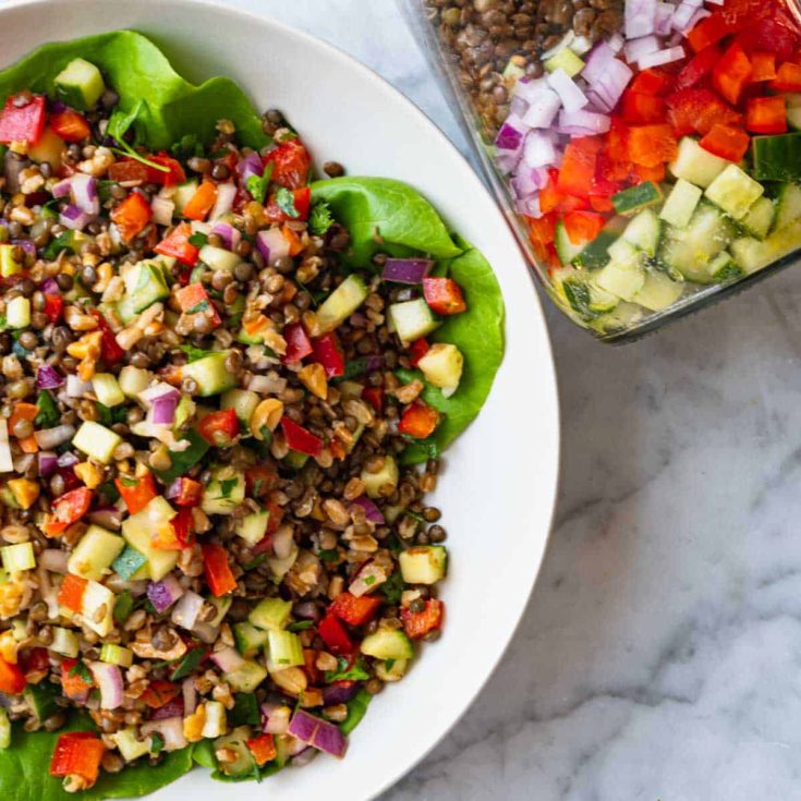 Image for Lentil Vegan Salad