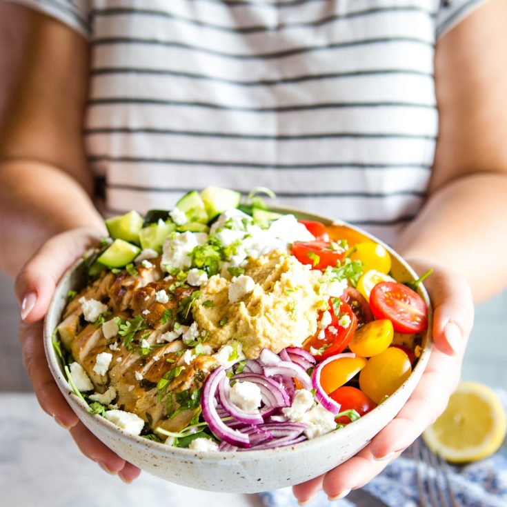 Image for Low Carb Chicken Shawarma Bowls