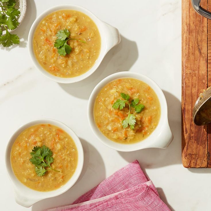 Image for Cat Coras curried lentil soup