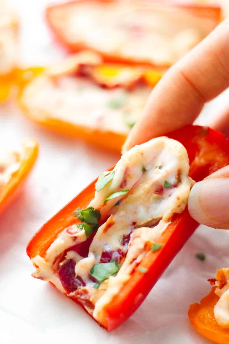 Image for Sun-Dried Tomato and Whipped Feta Stuffed Mini Peppers