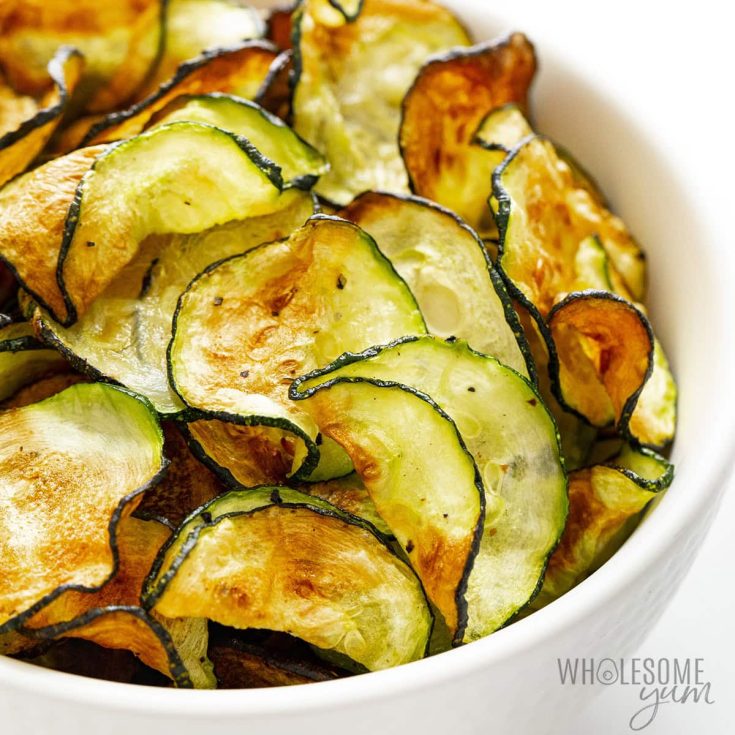 Image for Air Fryer Zucchini Chips (Easy & Crispy)