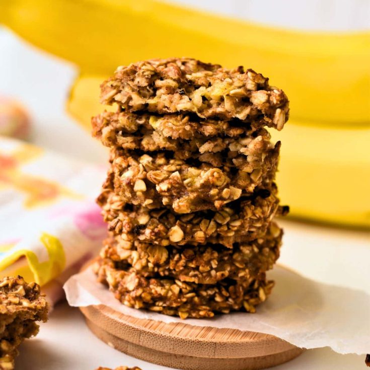 Image for 2-Ingredient Oat Cookies (No Added Sugar)