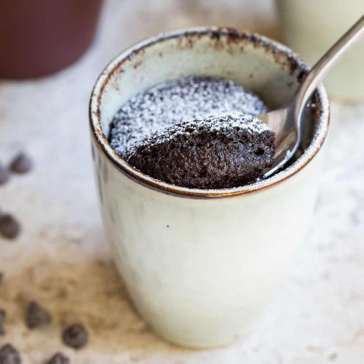 Image for Easy Chocolate Almond Flour Mug Cake