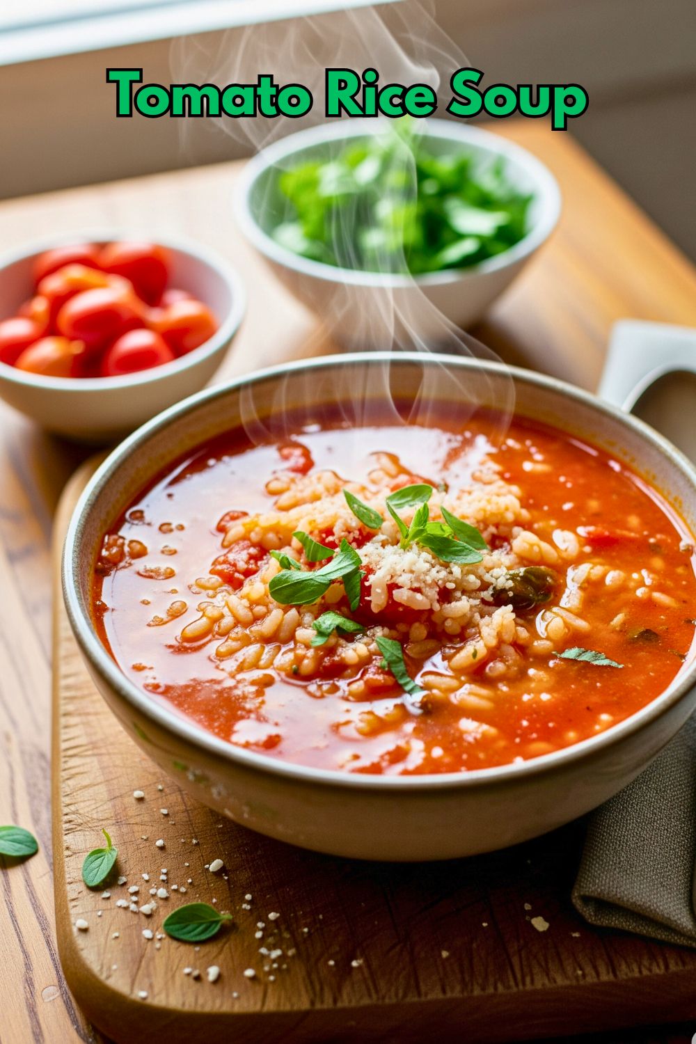 Brothy Tomato Rice Soup Recipe