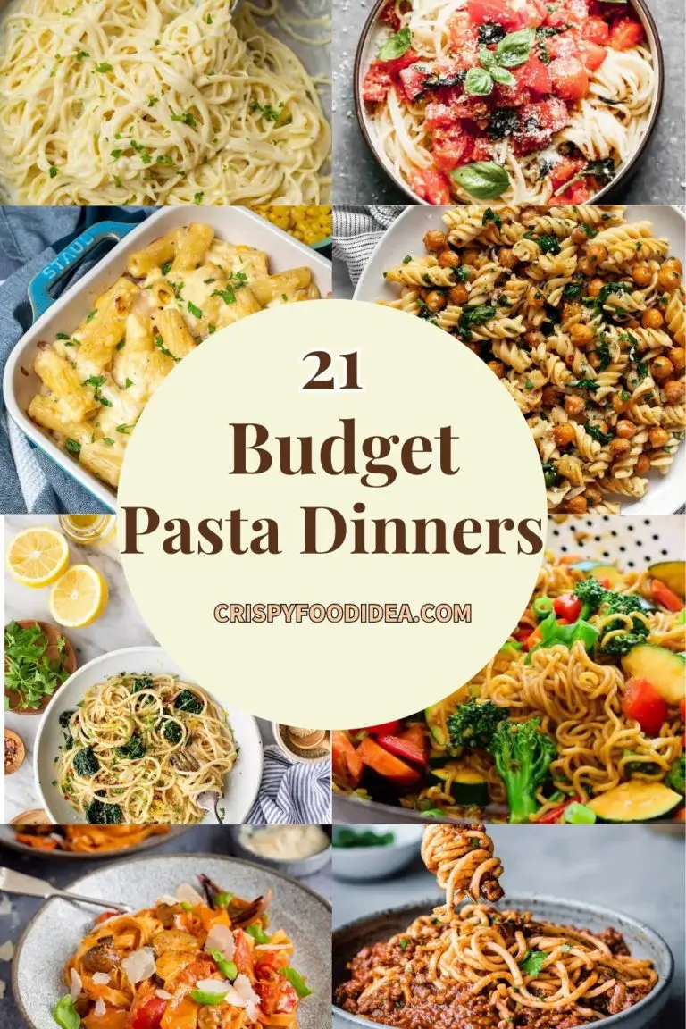Budget Pasta Dinner Ideas