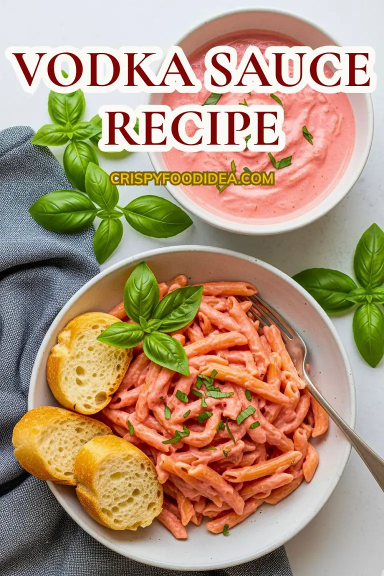 Creamy Vodka Sauce Recipe