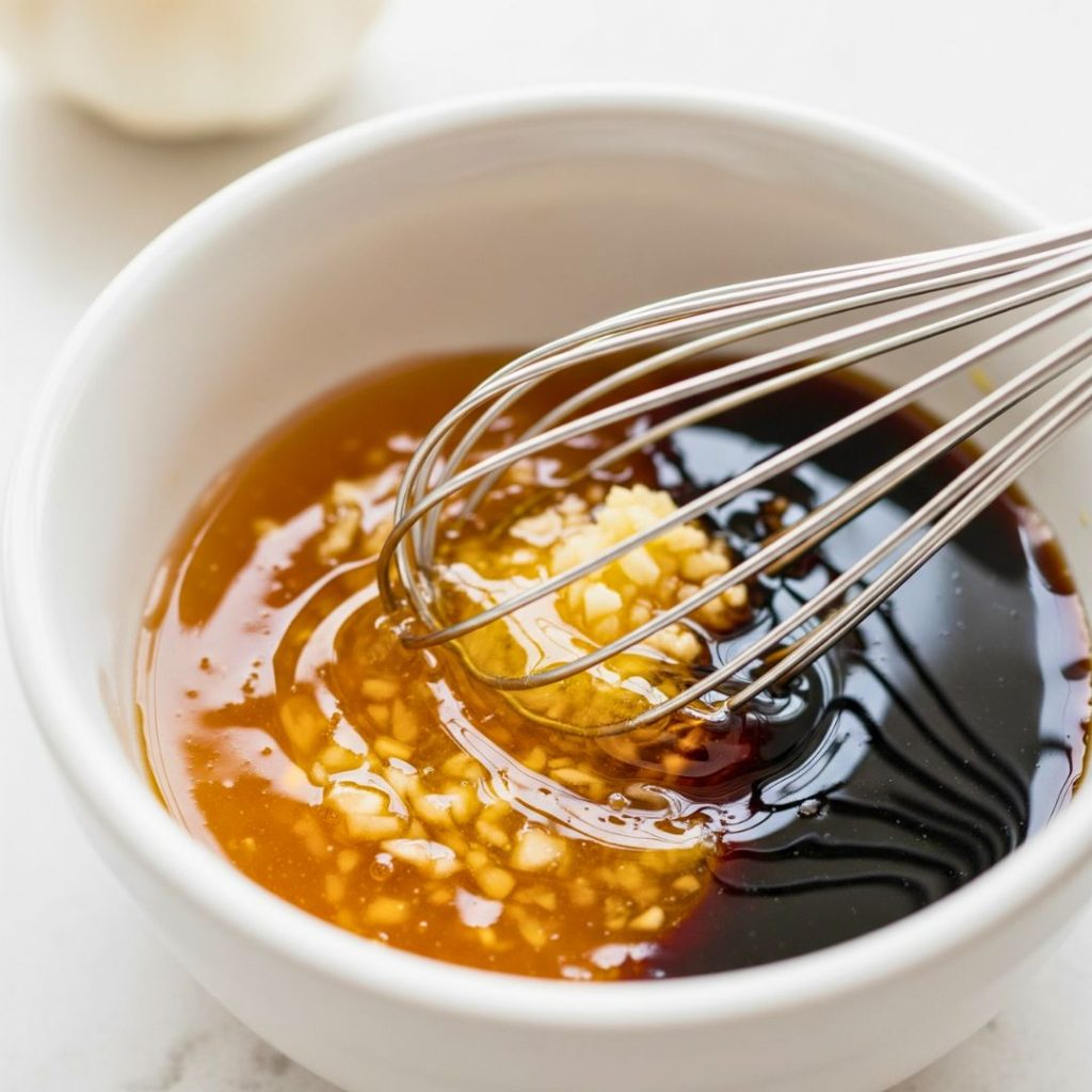 Make the Honey Garlic Sauce
