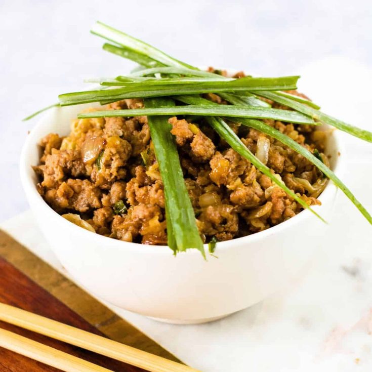 Image for Keto Egg Roll in a Bowl