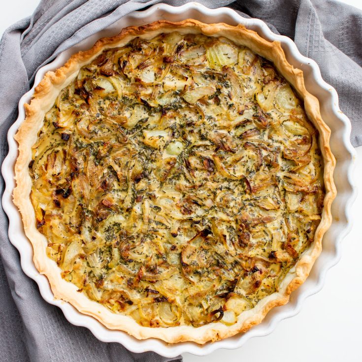 Image for French Onion Tart Recipe