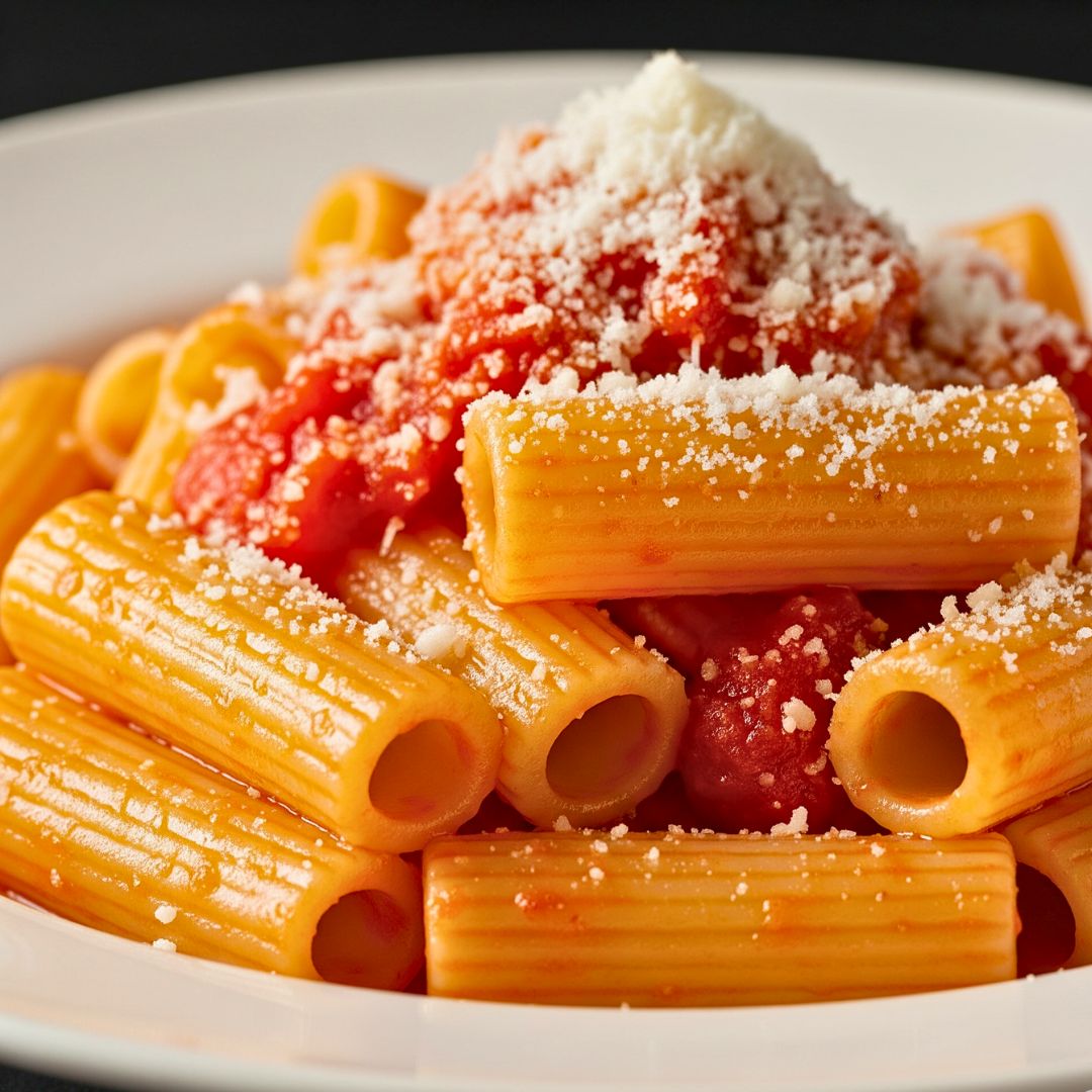 Rigatoni Pasta for Vodka Sauce