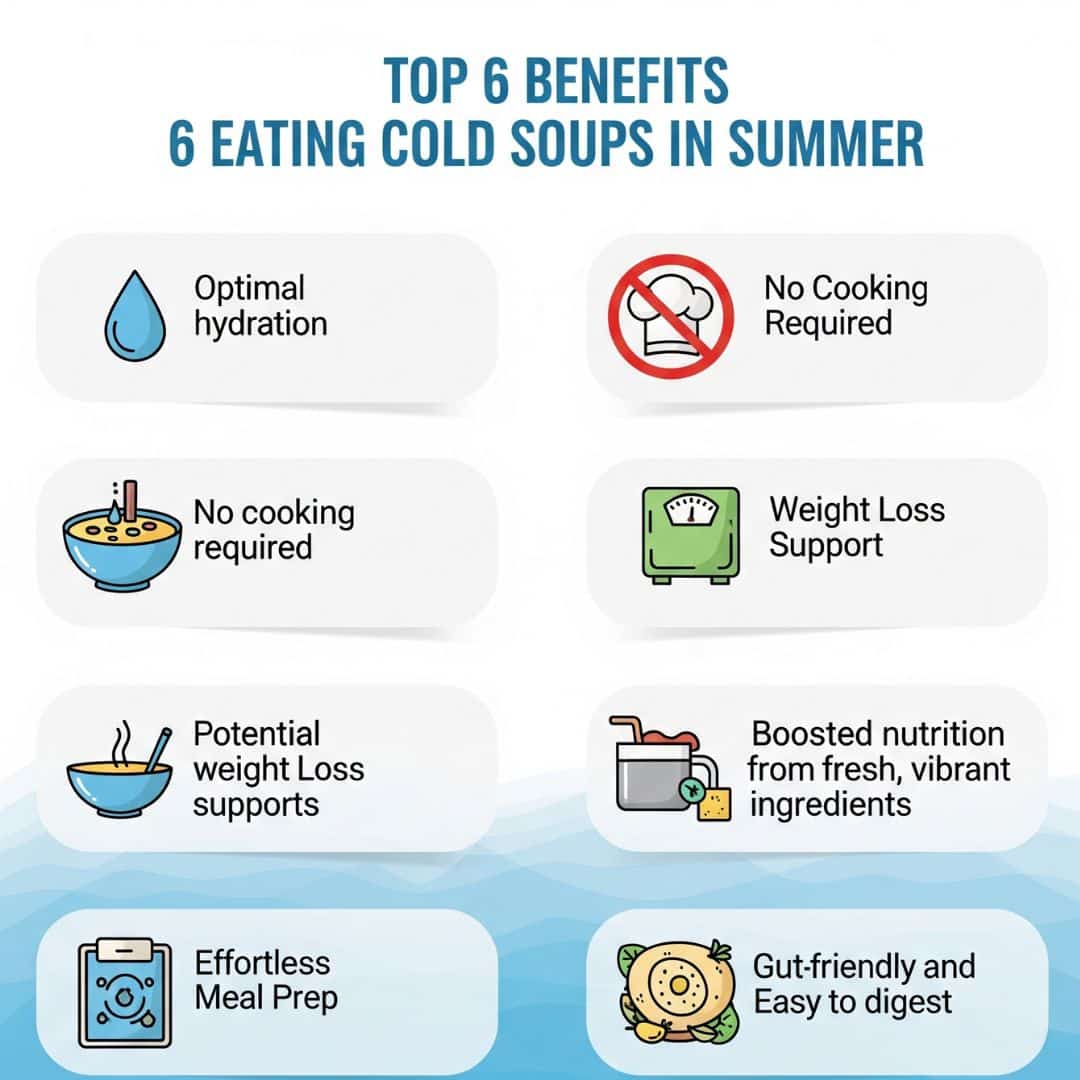 Cold Summer Soup Benefits