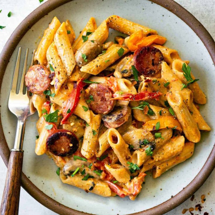 Image for Creamy Cajun Sausage Pasta