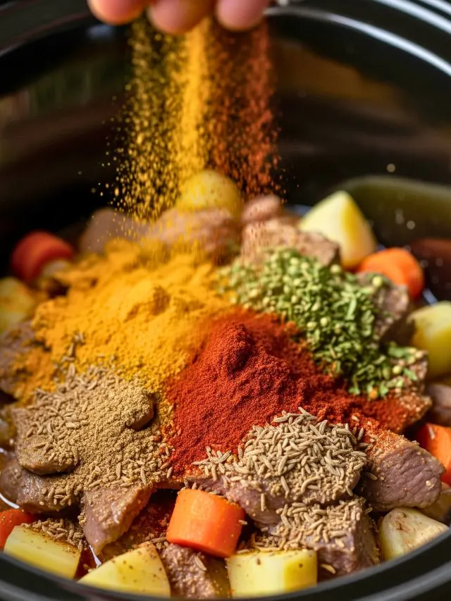 Add spiced need for Chickpea Stew