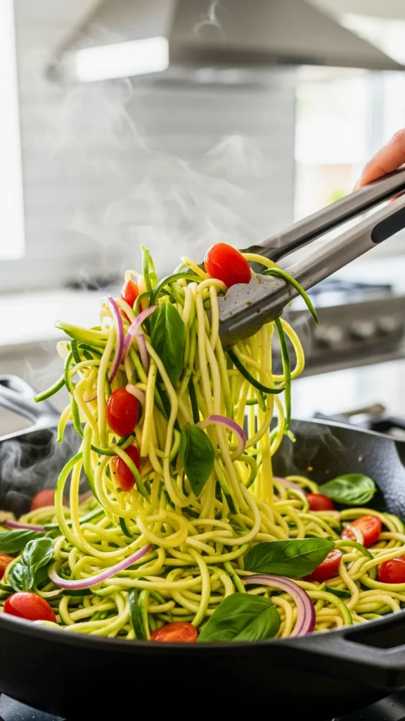 Cook Zoodles Al Dente (Fast & Fresh)