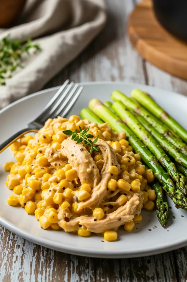 Slow Cooker Chicken and Creamed Corn Recipe