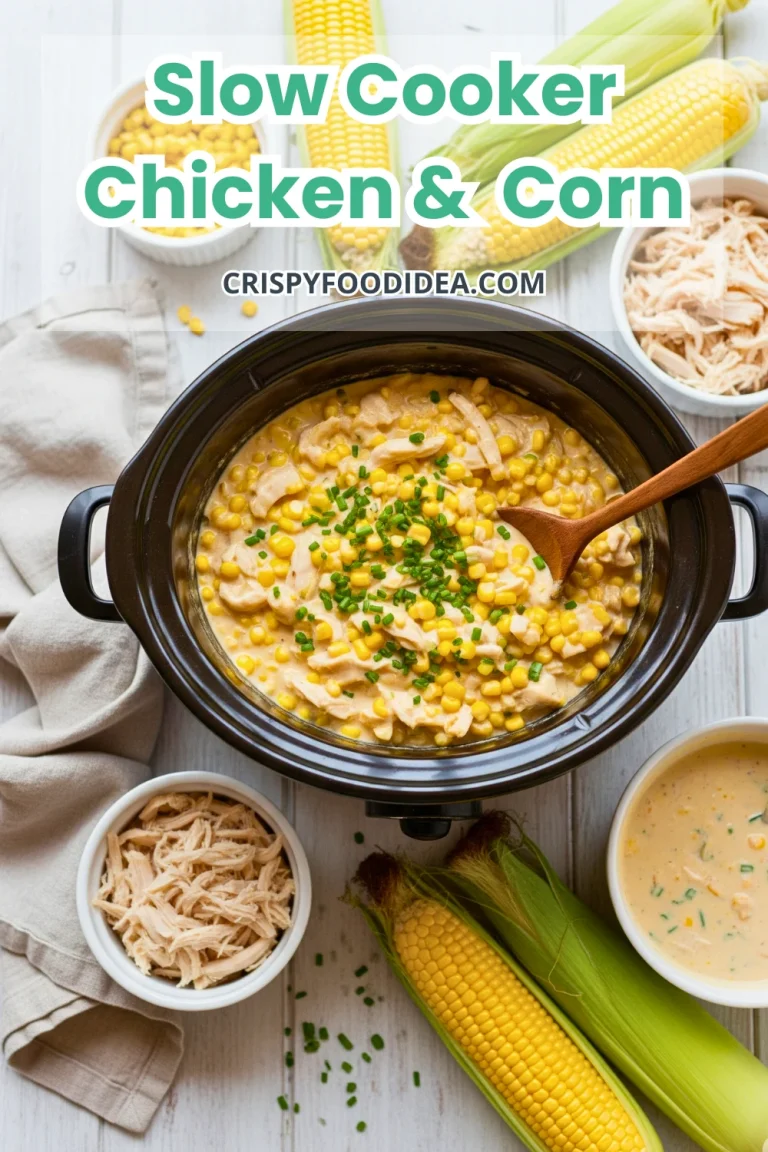 Slow Cooker Chicken and Creamed Corn Recipe