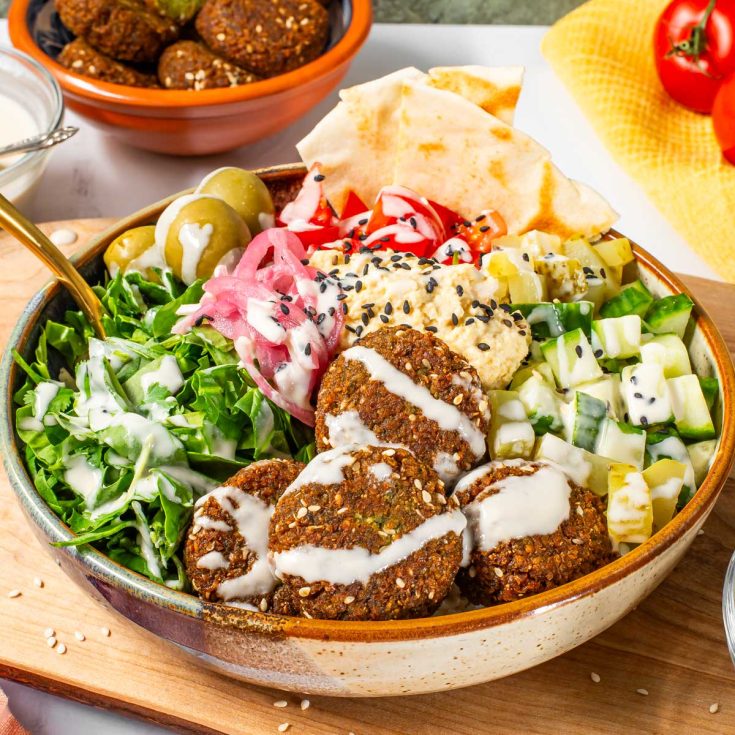 Image for Falafel & Hummus Protein Bowl