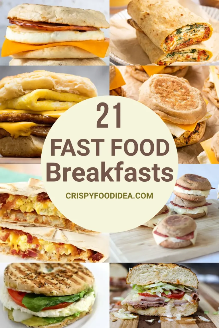Healthy Fast Food Breakfast Ideas