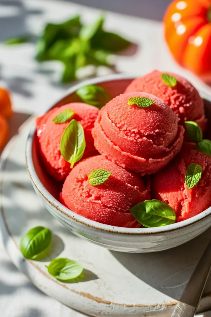 Heirloom Tomato Sorbet Recipe