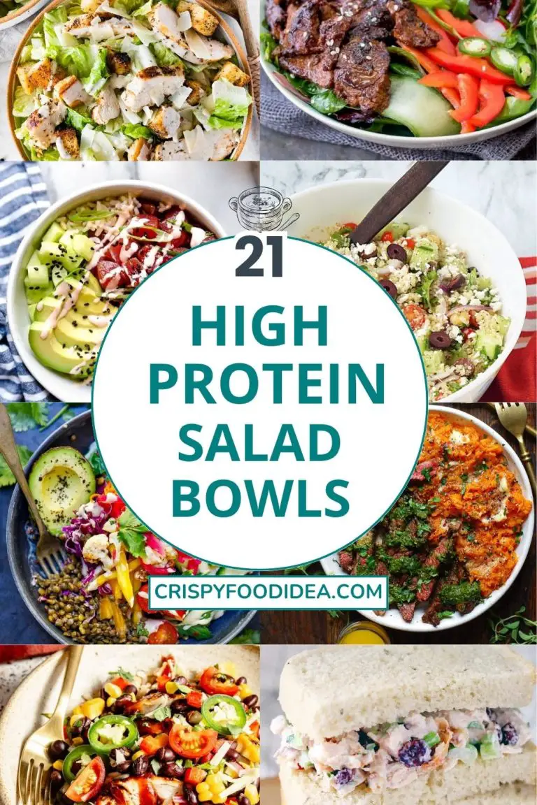 High Protein Salad Bowls