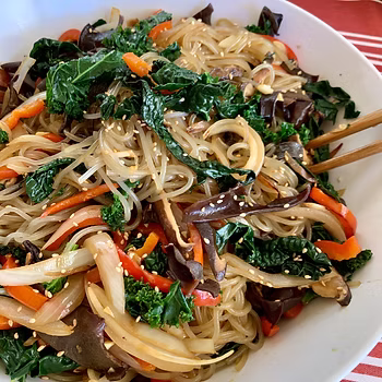 Low-Sodium Japchae — Health-Conscious Twist
