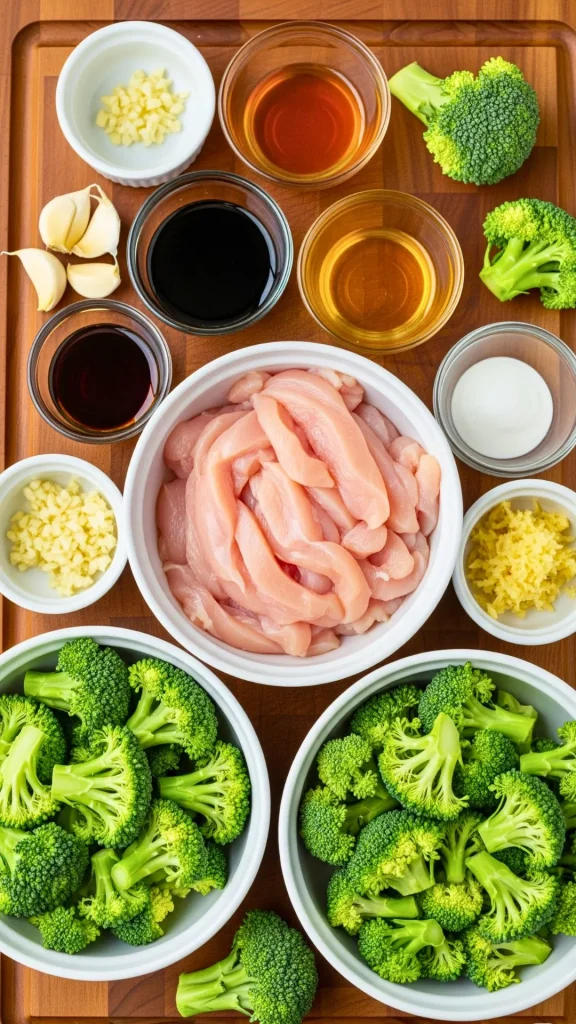 WW Teriyaki Chicken and Broccoli Stir Fry (Low Point, High Protein Dinner) 15 Prep everything first