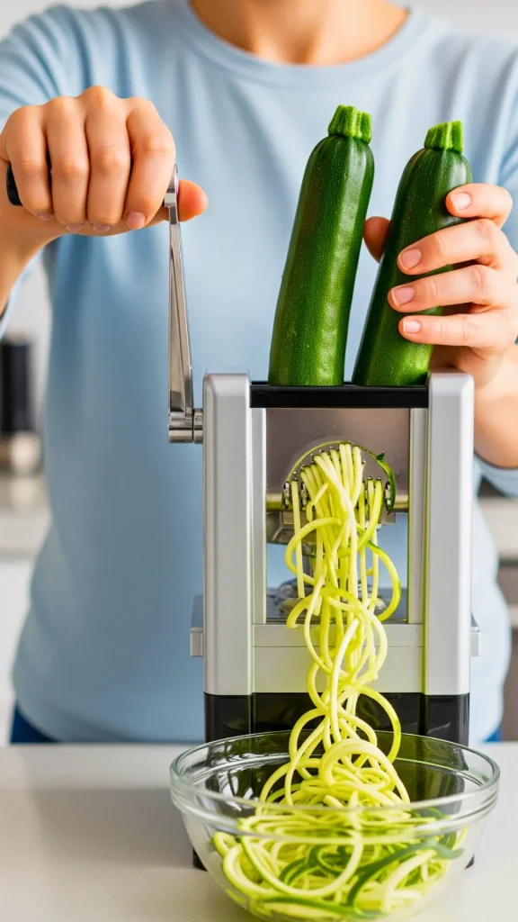 Spiralize the Zucchini