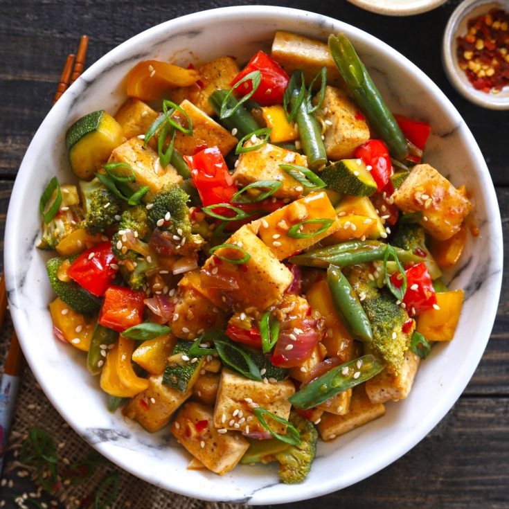 Image for Vegan Tofu Stir Fry Recipe