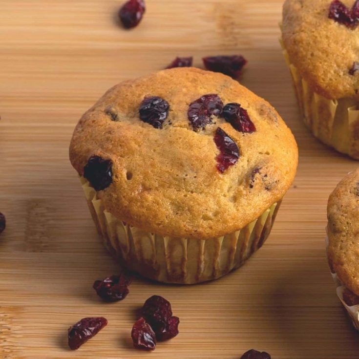 Image for Mediterranean Diet Cranberry Orange Muffins