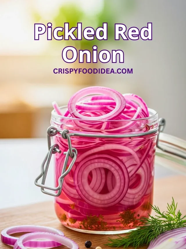 Pickled Red Onion Recipe | Easy 10-Minute Healthy Condiment