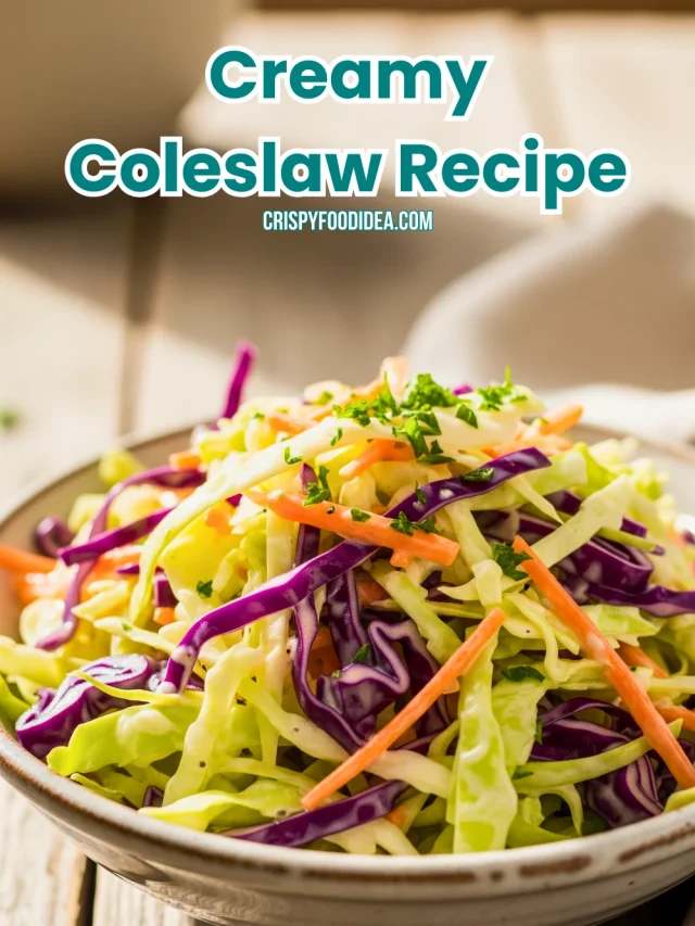 Creamy Coleslaw Dressing Recipe