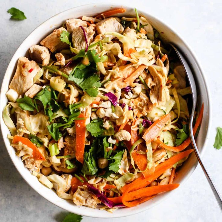 Image for Thai Peanut Chicken Salad